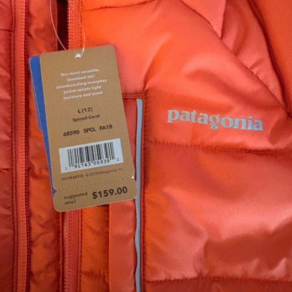 Patagonia Spiced Coral Insulated Jacket - NWT - Picture 2 of 4